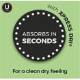 thumbnail image 6 of Kotex Wrapped Liners, Light Absorbency, Long Length, 16 Count - 2 Pack, 6 of 9