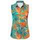 thumbnail image 5 of TaTaai Printed Blouse Lightweight Drape Women's Casual Fashion Lapel Button Sleeveless & Short Sleeve Loose Summer Office Smart-Casual Top Gift, 5 of 6