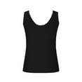 thumbnail image 5 of Annhoo Summer Tank Tops for Women Cotton Crew Neck Lace Ribbed Knit Sleeveless Shirts Casual Comfy Holiday Blouses, 5 of 9