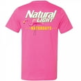 thumbnail image 2 of Natural Light Naturdays Pineapple Pink Colorway T-Shirt-Medium, 2 of 3