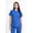 Blue, variant on Women’s Crew Neck Scrub Top, 2-Way Stretch, Sizes XS-2XL