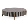 thumbnail image 2 of Moe's Home Collection Chamaeu 48" Round Iron/Resin Coffee Table in Multi-Color, 2 of 3
