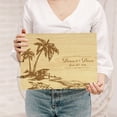 thumbnail image 2 of Darling Souvenir Personalized Engraved Laser Cut Wedding Guest Book Wooden Cover Sign-in Book Registry Guestbook Scrapbook-LB, 2 of 7