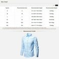 thumbnail image 3 of Yartina Mens Long Sleeve Dress Shirt Muscle Fit Stretch Free-Wrinkle Casual Button Down Shirts Black XXL/4点, 3 of 3