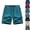 Light Blue, variant on DJDLJWCJ Mens Athletic Shorts, Bermuda Shorts for Men Elastic Waist Outdoor Running Shorts Mens Workout Shorts Quick Dry Drawstring Elastic Waist Gym Shorts Black L (29-31)