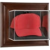 Brown Framed Wall Mounted Cap Case