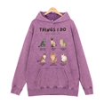 thumbnail image 3 of Sudadera con capucha de gato mágico para mujer, Sudadera con capucha de moda, ropa deportiva de manga larga, ropa de calle informal Harajuku, Otoño e Invierno, 3 of 5