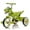 Green, variant on Xuanlur Kids Ride on Dinosaur Tricycle, Toddlers Kid Trike with EVA Wide Flash Wheels, Anti-Slip Pedals, Rear Basket, Music & LED Lights, Toddler Bike Toys Gift for 3-6 Year Old Boys & Girls (Green)