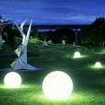 thumbnail image 3 of pdqouc LED Floating Light Swimming Pool Light Garden Land-scape Balllight Durable Garden Pool Party Atmosphere Decoration Remote Control Lights, 3 of 9