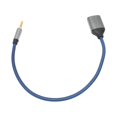 thumbnail image 4 of Divisor de auriculares para auriculares de 3,5 mm, 1 conector macho a 2 conectores hembra, cable de audio para micrófono de 0,3 m/0,98 pies, 4 of 12
