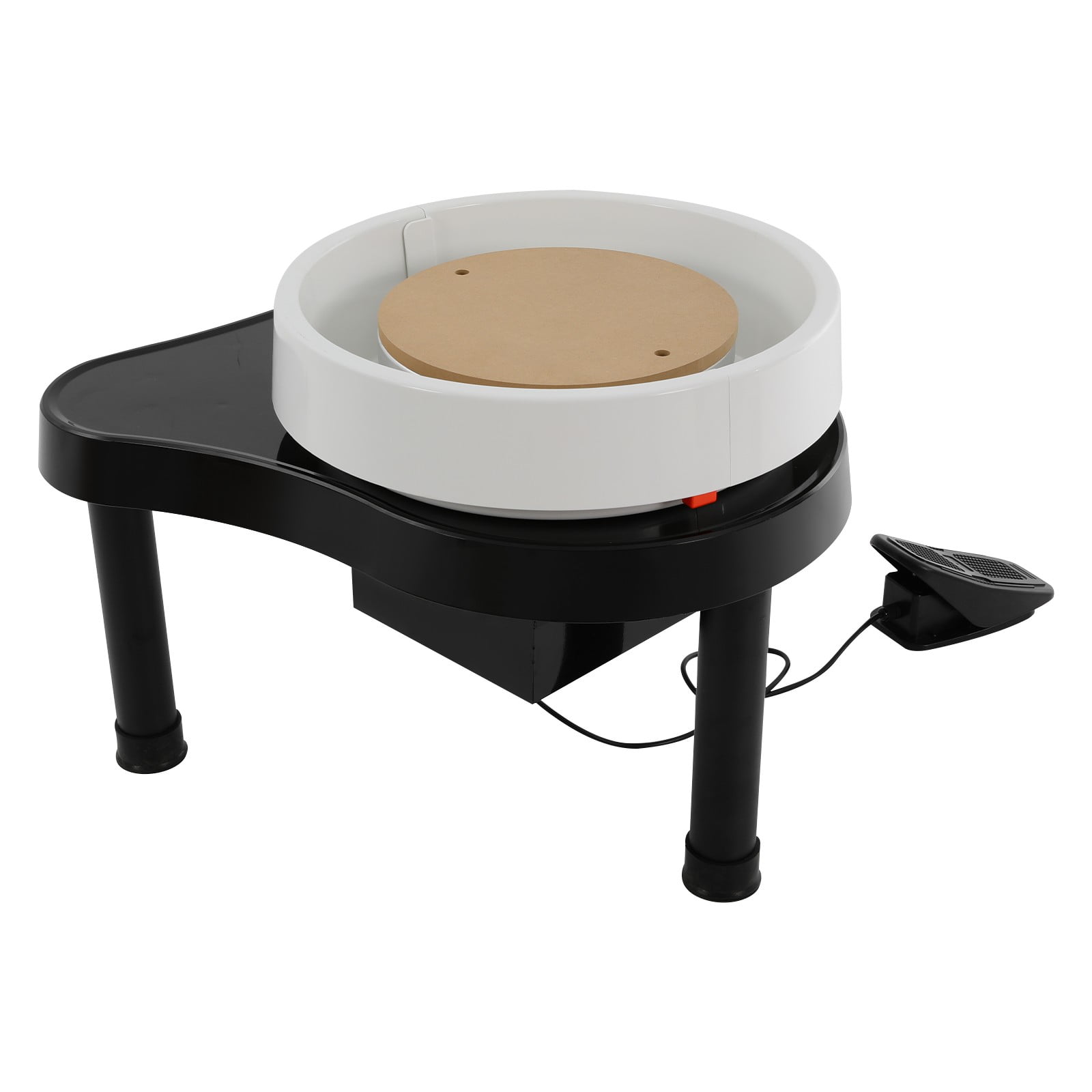 Pottery Wheel 12.6in/32cm Ceramic Wheel Machine Clay Forming DIY Art Craft Black