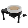 thumbnail image 6 of Pottery Wheel 12.6in/32cm Ceramic Wheel Machine Clay Forming DIY Art Craft Black For Use In Schools, Pottery Studios, Pottery Bars, Homes, 6 of 11