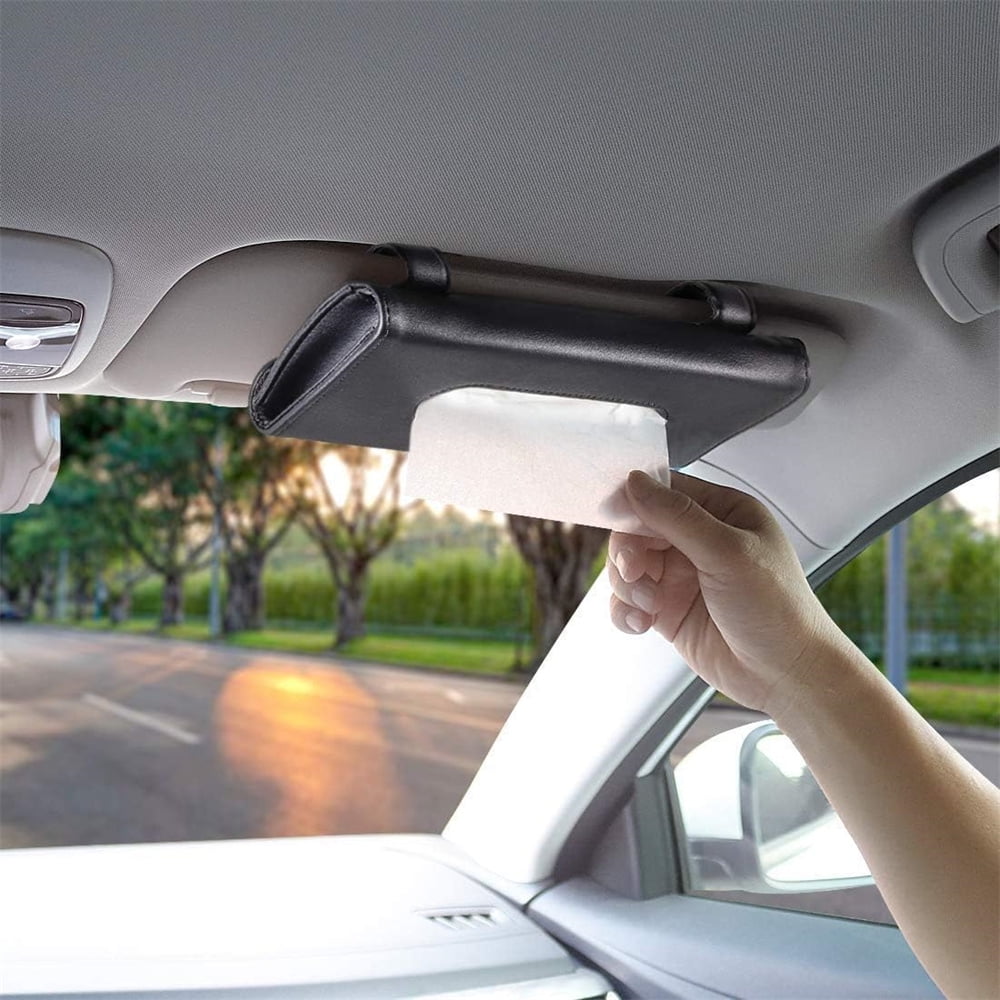 16 Pack HXRH Car Visor Refill Tissue for Travel,Auto Tissue Packs,Disposable Facial Napkins,Soft and Comfortable Face Towel,30 Sheets/Pack,for Car Visor Holder