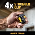 thumbnail image 2 of DEWALT Altavoz Bluetooth portátil (versión actualizada), altavoz portátil inalámbrico con clip Jobsite Pro resistente al agua (no magnético), micrófono incorporado para música/llamadas manos libres, a, 2 of 5