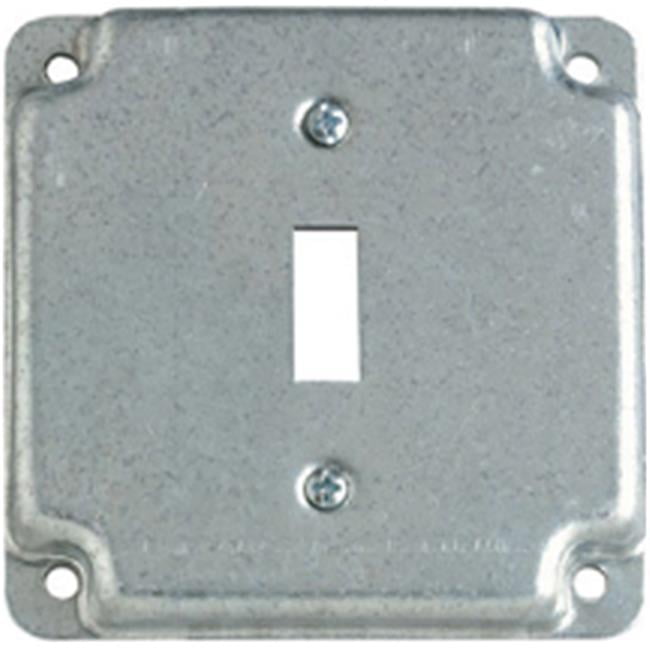 Thomas & Betts RS9 4 in. Square Raised Box Surface Cover for 1 Toggle