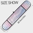 thumbnail image 3 of Yayeee Double Oven Mitt Kitchen Heat Resistant Baking 35" x7" Quilted Glove, Light Blue Gradient, 3 of 6