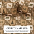 thumbnail image 4 of Great Bay Home Rustic Inspired Microfiber Sheet Set (Twin, Stonehurst), 4 of 9