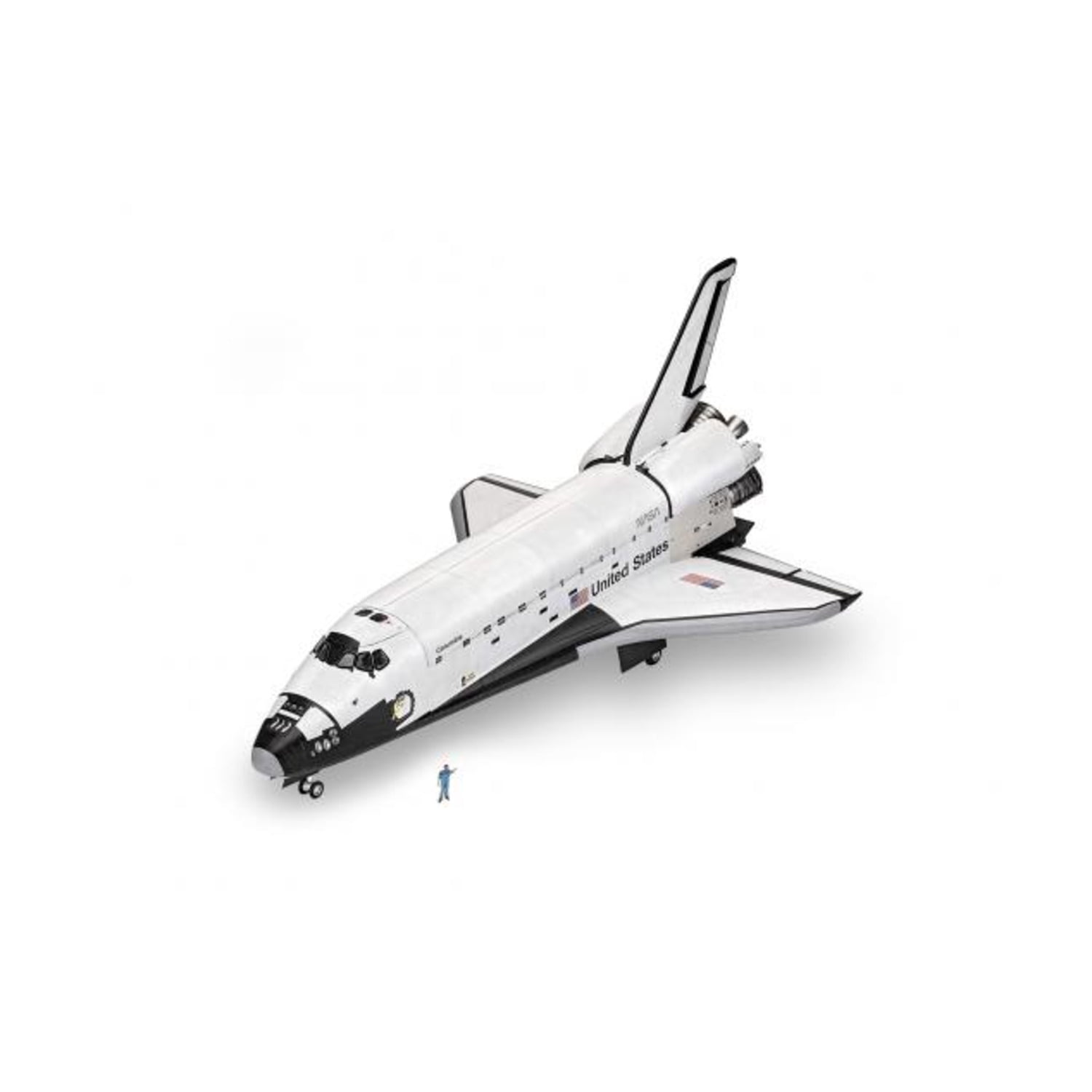 Level 5 Model Kit NASA Space Shuttle 40th Anniversary 1/72 Scale