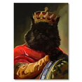 thumbnail image 1 of Pintura en lienzo de cuerpo humano y Animal Vintage, Impresión de póster de retrato de perro y gato nórdico, imagen artística de pared adecuada para la decoración del hogar de la habitación, 1 of 4