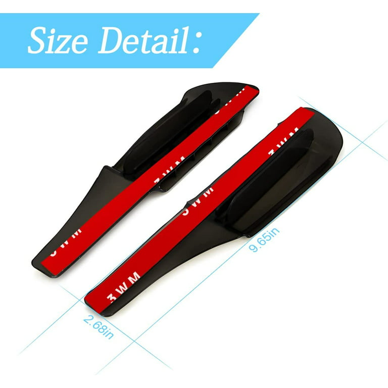 2PCS Car rearview mirror rain eyebrow small round mirror blind spot  rainproof suitable for MG ZSHS/GS/MG5MG6/Ruixing Ruiteng