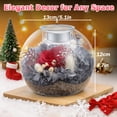 thumbnail image 5 of Preserved Roses in Glass Dome, Artificial Flowers with Scented Candles, Birthday Gifts for Her, Romantic Gifts for Women, Wife, Girlfriend on Birthday, Wedding Anniversary, Thanksgiving Day, Red, 5 of 10