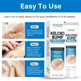thumbnail image 6 of Keloid Bump Removal Gel. Silicone Scar Treatment - Professional Scar Cream for Old & New Scars - 20ml, 6 of 7