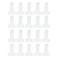 thumbnail image 1 of MasteelfCA 20pcs Transparent Plastic Car Parking Ticket Holder Clips for Windscreen, 1 of 7