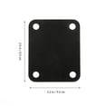 thumbnail image 2 of Miangastore Electric Guitar Replacement Neckplate Alloy 3PCS, 2 of 8