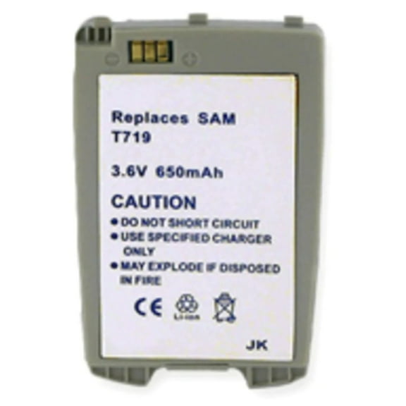 Batteries N Accessories BNA-WB-BLI-1002-.6 Cell Phone Battery - Li-Ion, 3.6V, 600 mAh, Ultra High Capacity Battery - Replacement for Samsung SGH-T719 Battery