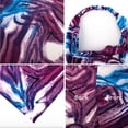 thumbnail image 3 of 5PCS Floral Elastic Hair Bandanas Scarf Headband Chiffon Head Kerchief Floral Printed Turban Boho Headbands Hair Bandanas for Women Girls Hair Accessories, 3 of 5