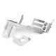 thumbnail image 3 of Dingln 2pcs Cable del Acelerador Soporte Kickdown Chrome Adapta For Chevy SBC BBC Holley, 3 of 8