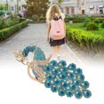 thumbnail image 3 of Llavero Con Diseño De Pájaro De Pavo Real, Resistente Al Desgaste, Atractivo Bolso De Pavo Real Para Teléfono, Bolso, Novia, Bolso, 3 of 7