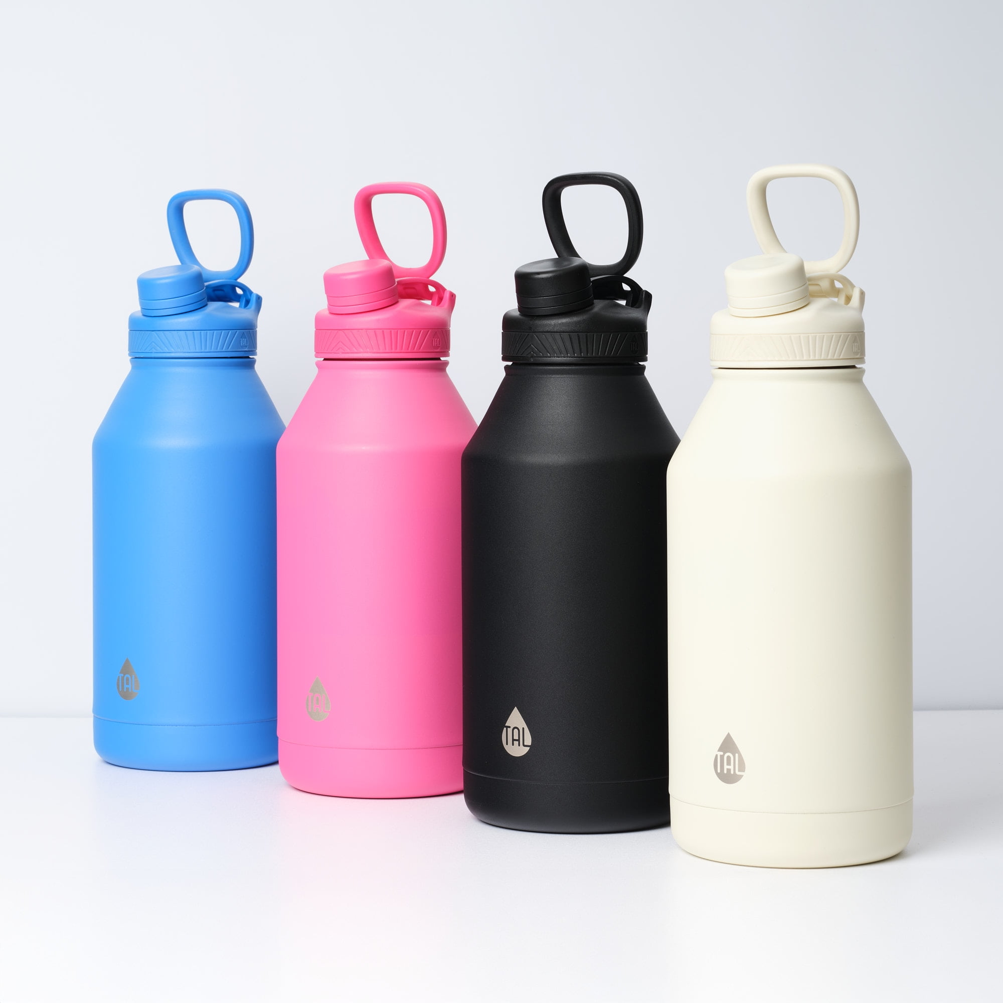 TAL 64oz Stainless Steel Ranger Water Bottle, Black