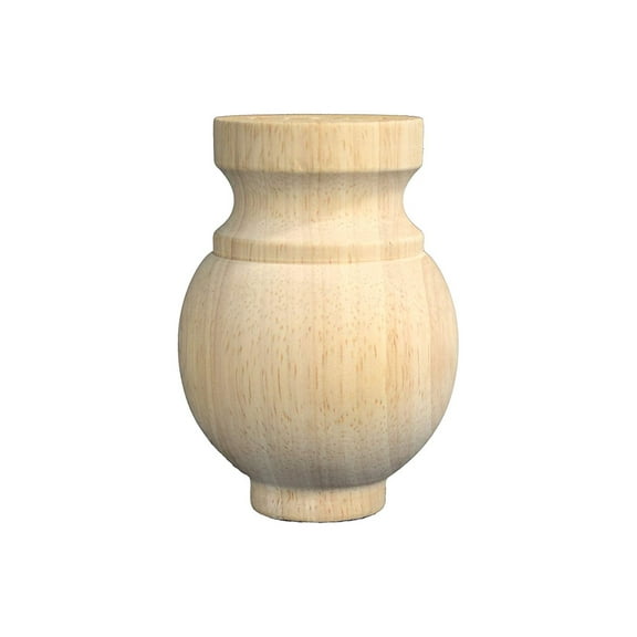 BingLTD - 4 1/2" Unfinished Hardwood Sofa Legs - Set of 2 (P-TL-RW)