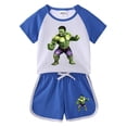 thumbnail image 1 of Kids Baby boy Clothing Sets Cartoon Mickey Mouse Clothes Set Cotton Baby Tops + Baby Shorts 2Pcs Sportsuit Set Summer ropa8T Gao Jinjia LED, 1 of 2