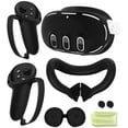 thumbnail image 1 of Set de fundas protectoras para Oculus/Meta Quest 3 - Negro, 1 of 7