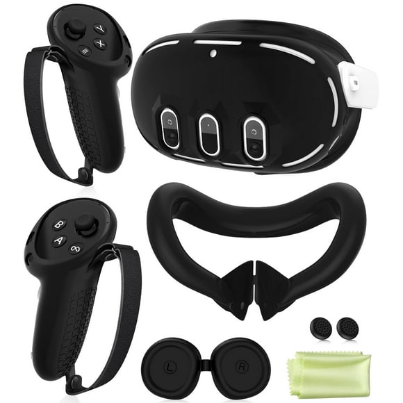 Set de fundas protectoras para Oculus/Meta Quest 3 - Negro