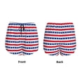 thumbnail image 6 of Goofa Stars And Stripes Printed Women 2 in 1 Running Shorts,Quick Dry Athletic Workout Shorts,High Waisted Athletic Shorts with Liner Pockets-X-Large, 6 of 9