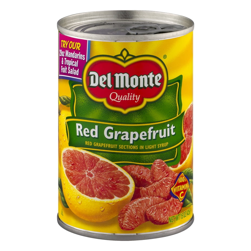 Del Monte Red Grapefruit in Light Syrup, 15.0 OZ by Del Monte Foods