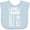 AE-Light Blue, variant on Inktastic Level 1 Human Boys or Girls Baby Bib