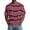 1-Pink, variant on Telankuip Summer Mens Striped T-Shirts Loose Fit V-Neck Raglan Sleeved Waffle Casual Tees 2026 Fashion Beach Vacation Short Sleeve Tops Soft Breathable for Everyday Wear 1-Red XL