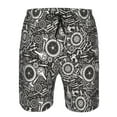 thumbnail image 3 of Fuzoiu Bicycles Parts Print Men's Beach Shorts,Men's Swim Trunks,Quick Dry Board Shorts with Pockets,Men's Bathing Suits for Surfing, Running, and Casual Wear-XX-Large, 3 of 6