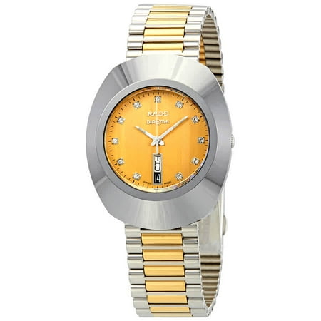 Rado Original Yellow Gold Dial Two-tone Ladies Watch R12305304