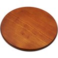 Tersarium Round Stool Seat Cover Smooth Wood Stool Surface Replacement