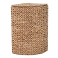 thumbnail image 6 of Pie Shaped Sea Grass Corner Hamper w/Liner, Natural, 6 of 10