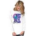 thumbnail image 4 of Cool Urban Kanji Smurf Cartoon Long Sleeve TShirt Men Women Brisco Brands S, 4 of 5