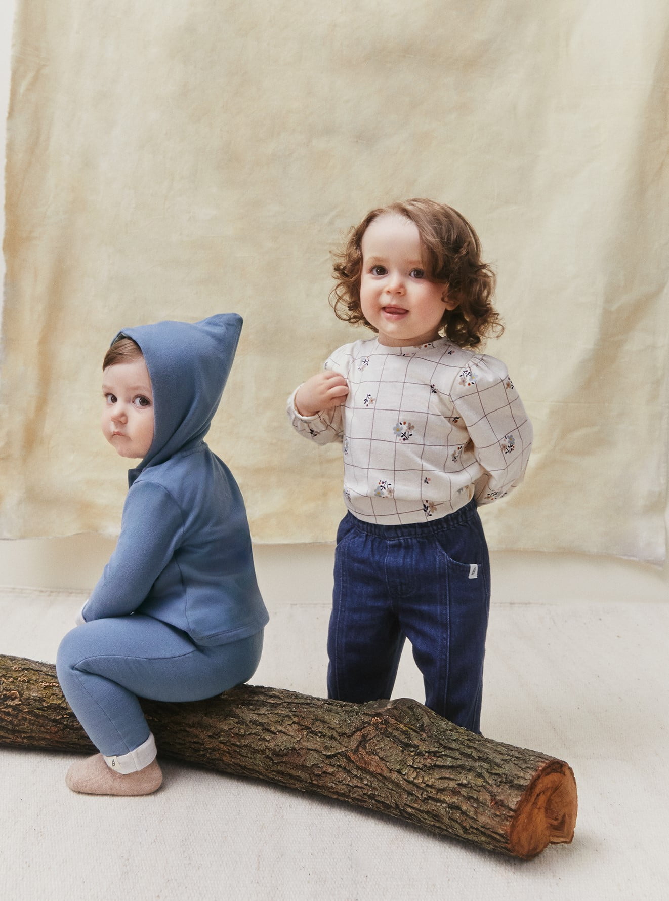 easy-peasy Baby Long Sleeve Gnome Hoodie, Sizes 0-24 Months