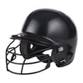 thumbnail image 4 of DYNWAVECA Baseball Batting Helmet Breathable Practical Guard for Match Sports Outdoors Black for Adult, 4 of 10