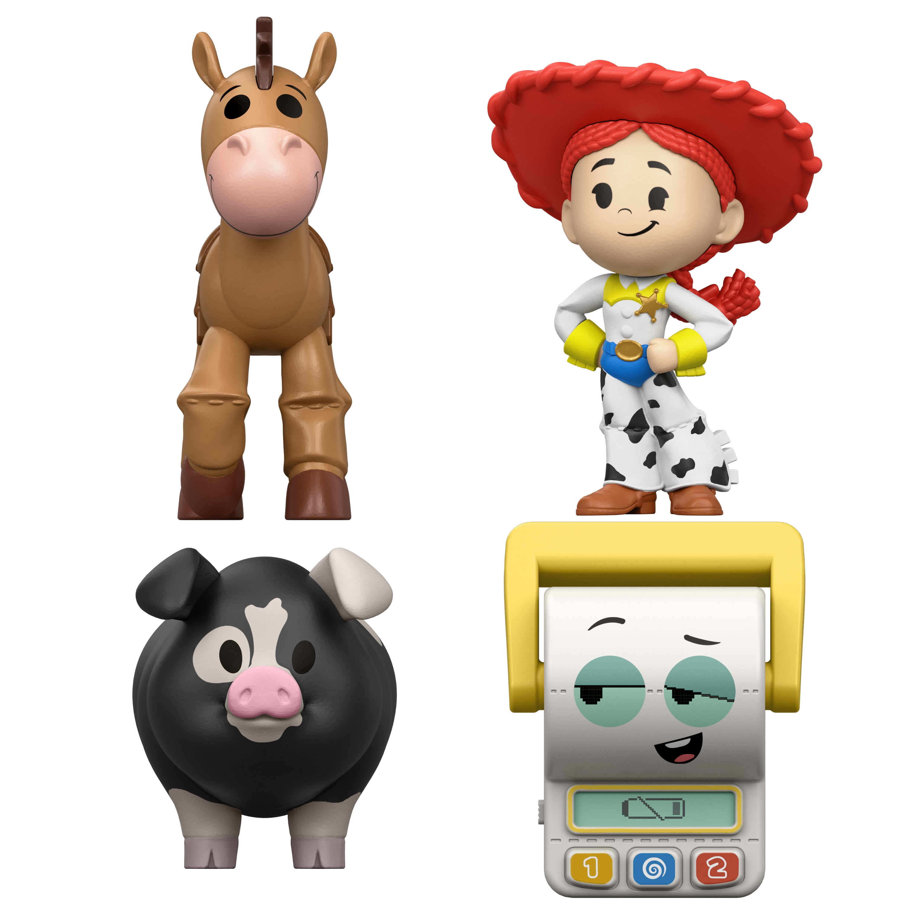 Disney and Pixar Toy Story 5 Small Stars Blaze’s Family Ranch Surprise Stylized Mini Figures 4 Pack