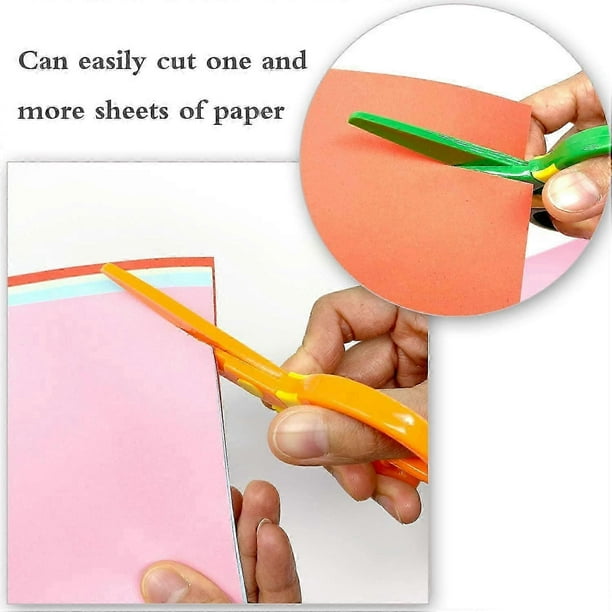 Tijeras De Seguridad Para Niños, 6 Piezas, Álbum De Plástico | Meses